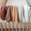 imageKonssy 6Pack Absorbent Muslin Burp Cloths 100 Cotton Large Burping Clothes Set for Newborn Baby Girls and BoysEarthy Nature