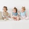 imageKonssy 6Pack Muslin Baby Bibs for Boys ampamp Girls Soft Cotton Absorbent Bandana Drool Bibs for Drooling ampamp TeethingBrown