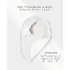 imageKonssy 6Pack Muslin Baby Bibs for Boys ampamp Girls Soft Cotton Absorbent Bandana Drool Bibs for Drooling ampamp TeethingBrown