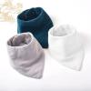 imageKonssy 8Pack Muslin Baby Bibs Absorbent Bandana Drool 100 Cotton Unisex Baby Bibs for Teething and DroolingBlue