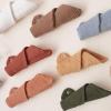 imageKonssy 8Pack Muslin Baby Bibs Absorbent Bandana Drool 100 Cotton Unisex Baby Bibs for Teething and DroolingGrey