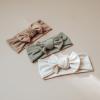 imageKonssy Baby Girl Newborn Receiving Blanket with Headband Set Baby Swaddle Nursery Swaddle WrapFog Green