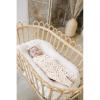 imageKonssy Baby Girl Newborn Receiving Blanket with Headband Set Baby Swaddle Nursery Swaddle WrapPink Spring