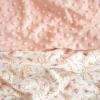 imageKonssy Minky Changing Pad Cover 2 Pack Soft Minky Dots Plush Diaper Changing Table Cover Set Breathable Changing Pad Sheets for Baby Girls Boys Flourish ClayPink Spring  Blush