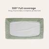 imageKonssy Minky Changing Pad Cover 2 Pack Soft Minky Dots Plush Diaper Changing Table Cover Set Breathable Changing Pad Sheets for Baby Girls Boys Flourish ClaySprout  Fog Green
