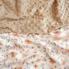 imageKonssy Minky Changing Pad Cover 2 Pack Soft Minky Dots Plush Diaper Changing Table Cover Set Breathable Changing Pad Sheets for Baby Girls Boys Flourish ClayFlourish  Clay