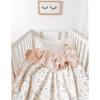 imageKonssy Muslin Baby Blankets for Girls Boys 100 Cotton Crib Blanket for Infant Toddler Super Soft and Lightweight Nursery Swaddling Wrap 40quotx36quot FloralFloral