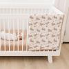 imageKonssy Muslin Baby Blankets for Girls Boys 100 Cotton Crib Blanket for Infant Toddler Super Soft and Lightweight Nursery Swaddling Wrap 40quotx36quot FloralDeer