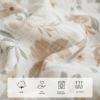 imageKonssy Muslin Baby Blankets for Girls Boys 100 Cotton Crib Blanket for Infant Toddler Super Soft and Lightweight Nursery Swaddling Wrap 40quotx36quot FloralFlourish