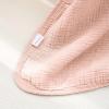 imageKonssy Muslin Baby Blankets for Girls Boys 100 Cotton Crib Blanket for Infant Toddler Super Soft and Lightweight Nursery Swaddling Wrap 40quotx36quot FloralPink