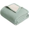 imageKonssy Muslin Baby Blankets for Girls Boys 100 Cotton Crib Blanket for Infant Toddler Super Soft and Lightweight Nursery Swaddling Wrap 40quotx36quot FloralSage Green