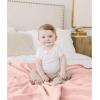 imageKonssy Muslin Baby Blankets for Girls Boys 100 Cotton Crib Blanket for Infant Toddler Super Soft and Lightweight Nursery Swaddling Wrap 40quotx36quot FloralPink