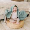 imageKonssy Muslin Baby Blankets for Girls Boys 100 Cotton Crib Blanket for Infant Toddler Super Soft and Lightweight Nursery Swaddling Wrap 40quotx36quot FloralSage Green