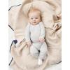 imageKonssy Muslin Baby Blankets for Girls Boys 100 Cotton Crib Blanket for Infant Toddler Super Soft and Lightweight Nursery Swaddling Wrap 40quotx36quot FloralNavy Blue