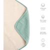 imageKonssy Muslin Baby Blankets for Girls Boys 100 Cotton Crib Blanket for Infant Toddler Super Soft and Lightweight Nursery Swaddling Wrap 40quotx36quot FloralSage Green