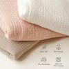 imageKonssy Muslin Baby Lounger Cover 1 Pack 100 Cotton Newborn Lounger Sheets Soft and Breathable Baby Nest Slipcover Cover Only GreenFog Green