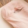 imageKonssy Muslin Baby Lounger Cover 1 Pack 100 Cotton Newborn Lounger Sheets Soft and Breathable Baby Nest Slipcover Cover Only SunOat