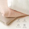 imageKonssy Muslin Baby Lounger Cover 1 Pack 100 Cotton Newborn Lounger Sheets Soft and Breathable Baby Nest Slipcover Cover Only SunPink