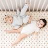 imageKonssy Muslin Crib Sheets for Girl Boy Soft and Breathable Cotton Baby Sheets for Standard Crib Mattress 52quotx 28quot OatRainbow