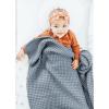 imageKonssy Waffle Baby Blanket  Soft ampamp Cozy Nursery Swaddle Blanket Lightweight Toddler Throw for Boys ampamp Girls Ideal for WrappingBlush PinkBlue