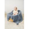 imageKonssy Waffle Baby Blanket  Soft ampamp Cozy Nursery Swaddle Blanket Lightweight Toddler Throw for Boys ampamp Girls Ideal for WrappingBlush PinkBlue