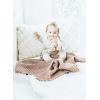 imageKonssy Waffle Baby Blanket  Soft ampamp Cozy Nursery Swaddle Blanket Lightweight Toddler Throw for Boys ampamp Girls Ideal for WrappingBlush PinkClay