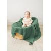 imageKonssy Waffle Baby Blanket  Soft ampamp Cozy Nursery Swaddle Blanket Lightweight Toddler Throw for Boys ampamp Girls Ideal for WrappingBlush PinkGreen