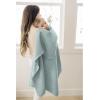 imageKonssy Waffle Baby Blanket  Soft ampamp Cozy Nursery Swaddle Blanket Lightweight Toddler Throw for Boys ampamp Girls Ideal for WrappingBlush PinkLight Green