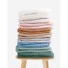 imageKonssy Waffle Baby Blanket  Soft ampamp Cozy Nursery Swaddle Blanket Lightweight Toddler Throw for Boys ampamp Girls Ideal for WrappingBlush PinkLight Green