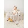 imageKonssy Waffle Baby Blanket  Soft ampamp Cozy Nursery Swaddle Blanket Lightweight Toddler Throw for Boys ampamp Girls Ideal for WrappingBlush PinkOat