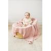 imageKonssy Waffle Baby Blanket  Soft ampamp Cozy Nursery Swaddle Blanket Lightweight Toddler Throw for Boys ampamp Girls Ideal for WrappingBlush PinkPink