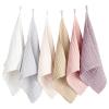 imageKonssy 6 Pack Face Cloths Soft Wash Cloth for Washing Face Cotton Face Towels for Sensitive Skin Women Facial Makeup Remover Reusable Absorbent Washcloths 11 x 11 InchPurple