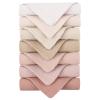 imageKonssy 7Pack Soft Cotton Face Wash Cloths Reusable Absorbent Washcloths for Sensitive Skin Facial Makeup Remover Towels for Women 11 x 11 InchPink