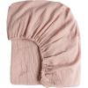 imageKonssy Muslin Crib Sheets for Girl Boy Soft and Breathable Cotton Baby Sheets for Standard Crib Mattress 52quotx 28quot OatPink