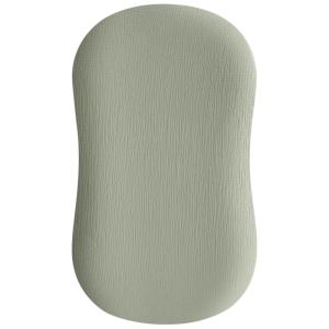 imageKonssy Muslin Baby Lounger Cover 1 Pack 100 Cotton Newborn Lounger Sheets Soft and Breathable Baby Nest Slipcover Cover Only SunFog Green