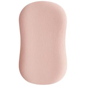 imageKonssy Muslin Baby Lounger Cover 1 Pack 100 Cotton Newborn Lounger Sheets Soft and Breathable Baby Nest Slipcover Cover Only SunPink