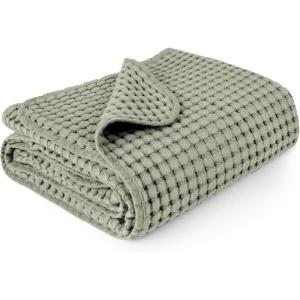 imageKonssy Waffle Baby Blanket  Soft ampamp Cozy Nursery Swaddle Blanket Lightweight Toddler Throw for Boys ampamp Girls Ideal for WrappingBlush PinkAmy Green