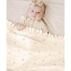 imageKonssy Flounce Muslin Baby Blankets Cotton Crib Blanket for Baby Infant Toddler Super Soft and Lightweight Nursery Blankets 40quotx36quot LeafyMoon