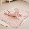 imageKonssy Flounce Muslin Baby Blankets Cotton Crib Blanket for Baby Infant Toddler Super Soft and Lightweight Nursery Blankets 40quotx36quot LeafySun