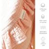 imageKonssy Flounce Muslin Baby Blankets Cotton Crib Blanket for Baby Infant Toddler Super Soft and Lightweight Nursery Blankets 40quotx36quot LeafySun
