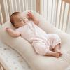 imageKonssy Muslin Baby Lounger Cover 2 Pack 100 Cotton Newborn Lounger Cover Soft and Breathable Lounger Cover for Boys Girls Covers Only Fog GreenCreamBlossom Pink