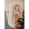 imageKonssy Muslin Baby Lounger Cover 2 Pack 100 Cotton Newborn Lounger Cover Soft and Breathable Lounger Cover for Boys Girls Covers Only Fog GreenCreamBrown wheat