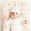 imageKonssy Muslin Baby Lounger Cover 2 Pack 100 Cotton Newborn Lounger Cover Soft and Breathable Lounger Cover for Boys Girls Covers Only Fog GreenCreamCamel  Sun