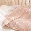 imageKonssy Muslin Baby Lounger Cover 2 Pack 100 Cotton Newborn Lounger Cover Soft and Breathable Lounger Cover for Boys Girls Covers Only Fog GreenCreamPink Sun  Khaki Leaf