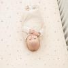 imageKonssy Muslin Crib Sheets for Boys Soft Cotton Neutral Baby Sheets for Standard Crib Mattress 2 Pack 52quotx28quot Soft BloomsTaupeCoffee Check  Moon