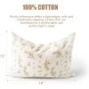 imageKonssy Muslin Toddler Pillowcase 13quotx18quot 2 Pack 100 Cotton Toddler Pillow Case for Kids Boys Girls Soft ampamp Snug Fit Baby Pillow Covers with Envelope Closure StarBlueTree  Fog Green