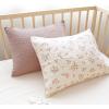 imageKonssy Muslin Toddler Pillowcase 13quotx18quot 2 Pack 100 Cotton Toddler Pillow Case for Kids Boys Girls Soft ampamp Snug Fit Baby Pillow Covers with Envelope Closure StarBlueTaupe soft Blooms