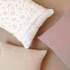 imageKonssy Muslin Toddler Pillowcase 13quotx18quot 2 Pack 100 Cotton Toddler Pillow Case for Kids Boys Girls Soft ampamp Snug Fit Baby Pillow Covers with Envelope Closure StarBlueTaupe soft Blooms