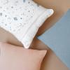 imageKonssy Muslin Toddler Pillowcase 13quotx18quot 2 Pack 100 Cotton Toddler Pillow Case for Kids Boys Girls Soft ampamp Snug Fit Baby Pillow Covers with Envelope Closure StarBlueStar blue