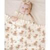 imageKonssy Flounce Muslin Baby Blankets Cotton Crib Blanket for Baby Infant Toddler Super Soft and Lightweight Nursery Blankets 40quotx36quot Petal DreamDeer